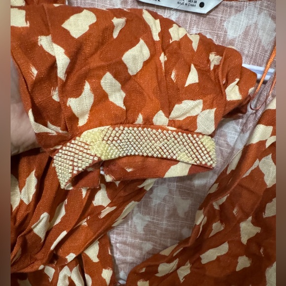 ZARA Knot front blouse top - Picture 3 of 7